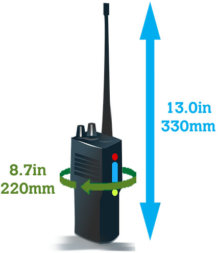 Aquapac Small VHF PRO für TPH900